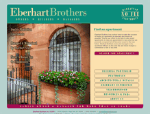 Tablet Screenshot of eberhartbros.com